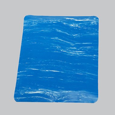 Health Care Logistics Anti-Fatigue Floor Mat Health Care Logistics® 2 X 3 Foot Blue Vinyl / Nitrile Infused Sponge - Each - 5755-EA