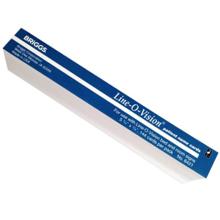 Mabis Healthcare Identification Wristband Insert Card - Pack of 144 - D 8421-PK