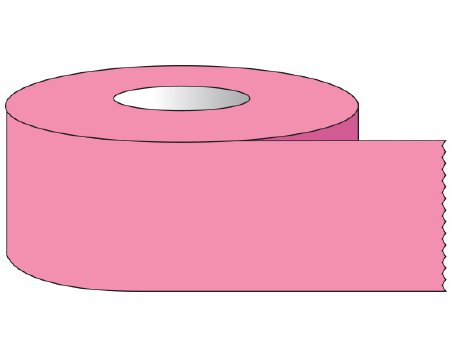 Shamrock Scientific Blank Label Tape Shamrock Multipurpose Label Pink Tape 1/2 X 500 Inch - Each - ST-12-11-EA