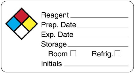 United Ad Label Pre-Printed Label UAL™ Advisory Label Paper - Roll of 320 - ULLH304-RL