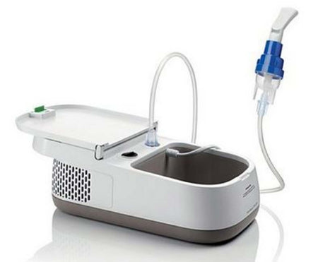 Respironics InnoSpire Deluxe Compressor Nebulizer System Small Volume Medication Cup Universal Mouthpiece Delivery - Each - 1110063-EA