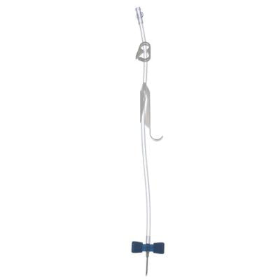 B. Braun Arteriovenous Fistula Needle MasterGuard® 17 Gauge 1 Inch 12 Inch Tubing Without Port - Case of 250 - S9-4007MG-CS