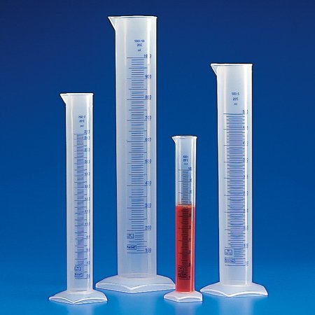 Globe Scientific Graduated Cylinder Polypropylene 10 mL - Each - 602560-1-EA