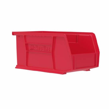 Akro-Mils Storage Bin AkroBins® Red Plastic 5 X 5-1/2 X 10-7/8 Inch - Case of 12 - 30230RED-CS