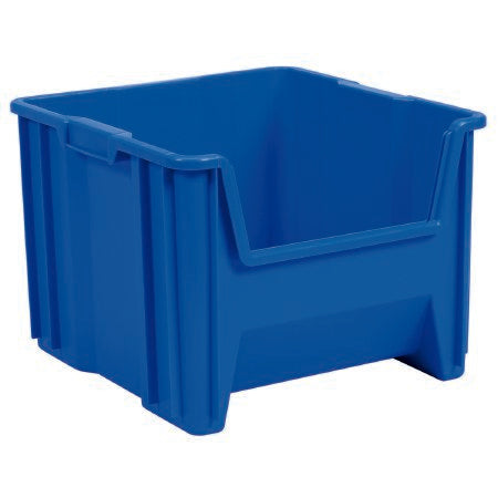 Akro-Mils Stackable Storage Bin Stak-N-Store Blue Plastic 12-1/2 X 16-1/2 X 17-1/2 Inch - Case of 2 - 13018BLUE-CS