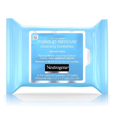 Johnson & Johnson Consumer Makeup Remover Neutrogena® Wipe 25 per Pack Soft Pack Scented - Case of 6 - 10070501051051-CS