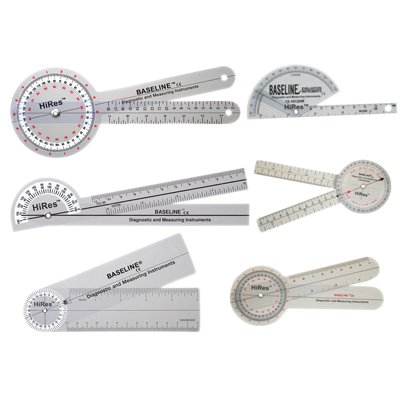 Fabrication Enterprises Baseline® Goniometer - Each - 12-1028HR-EA