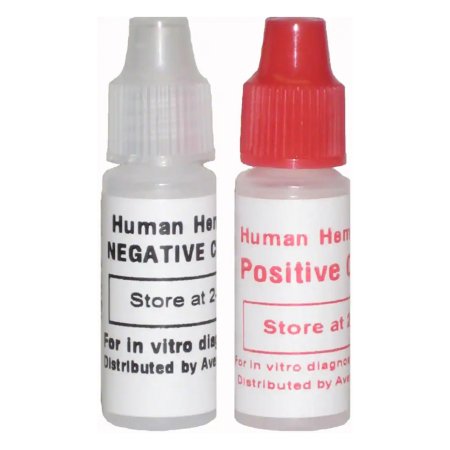 Germaine Laboratories Inc Rapid Chromatographic Assay Control Occult Blood iFOB Positive Level / Negative Level 2 X 1 mL - Box of 1 - 74211-BX