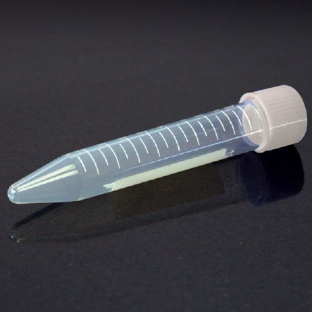 Globe Scientific Centrifuge Tube Conical Bottom Plain 16 X 100 mm 10 mL Without Color Coding Screw Cap Polypropylene Tube - Case of 1000 - 6292-CS