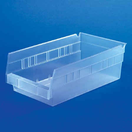 Health Care Logistics Shelf Bin Clear Plastic 4 X 6-5/8 X 11-5/8 Inch - Each - 1445C-EA