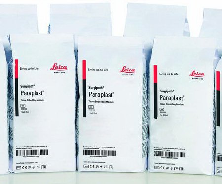 Leica Biosystems Tissue Embedding Medium Surgipath® Paraplast® Extra Paraffin White Solid - Case of 8 - 39603002-CS