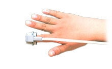 Mediaid Inc SpO2 Sensor Finger Pediatric Single Patient Use - Each - CST102-3120-EA
