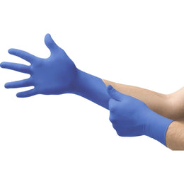 Microflex Medical Exam Glove MICROFLEX® Cobalt® Small NonSterile Nitrile Standard Cuff Length Fully Textured Blue Not Rated - Case of 1000 - N191-CS