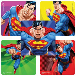 SmileMakers Disney® 100 per Unit Superman Classic Sticker 2.5 Inch - Box of 75 - ST493R-BX