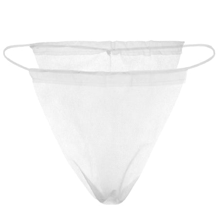 The Systems Group Bikini Panty White One Size Fits Most Disposable - Case of 250 - SPA-3-CS
