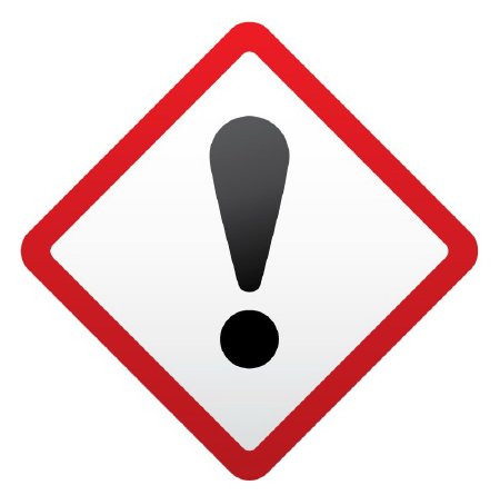 United Ad Label Pre-Printed Label UAL™ Warning Label Black / Red / White Paper Diagram / Symbol Biohazard 1-1/2 X 1-1/2 Inch - Roll of 1 - ULGHS7-RL