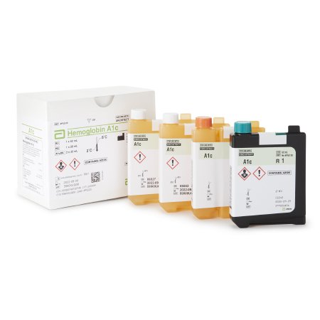 Abbott Reagent Architect™ Diabetes Management Hemoglobin A1c (HbA1c) 300 Tests - Box of 300 - 04P5220-BX