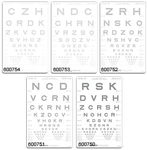 Good-Lite Eye Chart Good-Lite® 10 Foot Distance Acuity Test - Each - 600754-EA