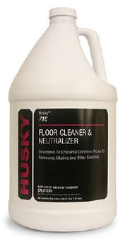 Canberra Floor Cleaner Husky® 710 Liquid 1 gal. Jug Lime Scent - Case of 4 - HSK-710-05-CS