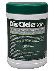 Palmero Sanitizing Skin Wipe DisCide® XRA Canister Aloe / Vitamin E Wintergreen Scent 160 Count - Each - 3500-EA