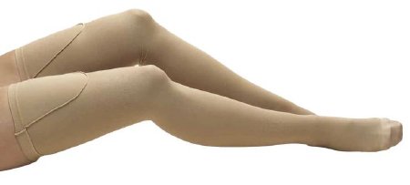 Truform Anti-embolism Stocking Truform® Thigh High Large Beige Closed Toe - Each - 8810-BG-LG-EA