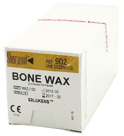 Surgical Specialties Bone Wax Surgical Specialties™ 2.5 Gram - Box of 10 - 902-BX