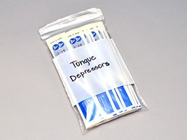 Elkay Plastics Reclosable Bag Clear Line 3 X 5 Inch LDPE Clear Zipper / Seal Top Closure - Case of 1000 - F20305W-CS