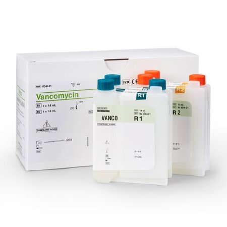 Abbott General Chemistry Reagent Multigent™ Vancomycin 300 Tests - Box of 300 - 06E4421-BX