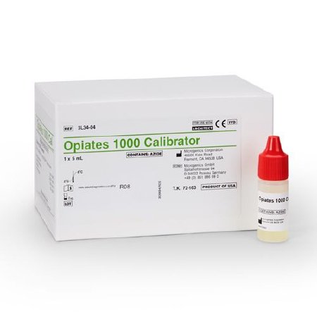 Abbott Calibrator Architect™ Multigent Opiates 1000 1 X 5 mL For Architect C16000, Architect C4000, Architect C4100, Architect C8000, Architect CI16200, Architect CI8200 Analyzer - Each - 03L3404-EA
