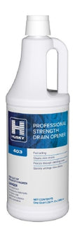 Canberra Husky® 403 Drain Cleaner Manual Pour Liquid 1 Quart Bottle Mild Scent NonSterile - Case of 12 - HSK-403-03-CS