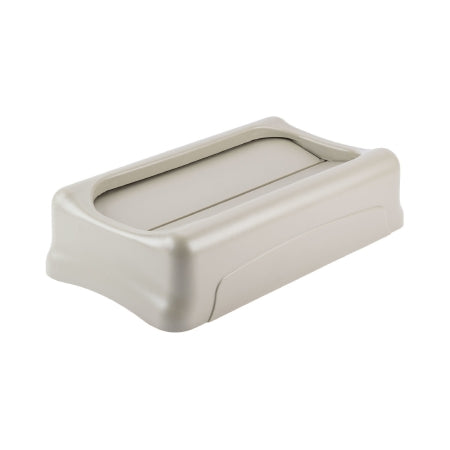 RJ Schinner Co Trash Can Lid Slim Jim® 5 X 11-1/2 X 20-1/2 Inch, Beige, Plastic, Rectangular, Swing - Each - FG267360BEIG-EA