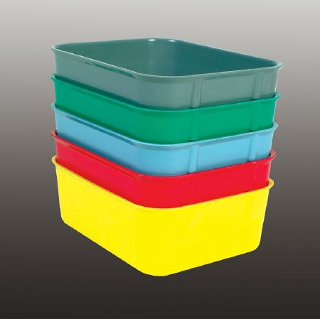 Health Care Logistics Tote Nest & Stack Green Plastic 4-1/8 X 8-7/8 X 11-15/16 Inch - Each - 5595G-EA