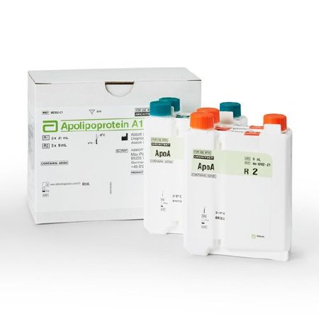 Abbott General Chemistry Reagent Cardiac / Specific Protein Test Apolipoprotein A1 243 Tests - Box of 243 - 09D9222-BX
