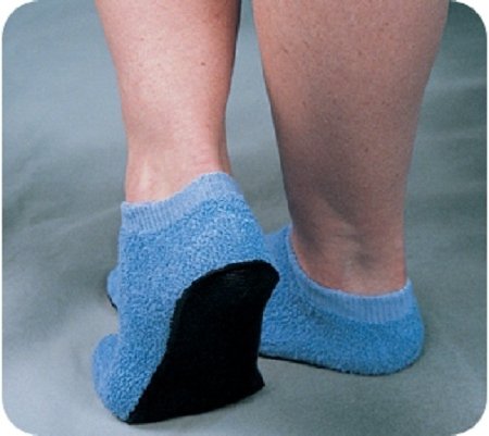 Bird & Cronin Slippers Teri-Treds™ Blue Ankle High - Each - 08149307-EA