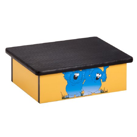 Clinton Industries Step Stool Pediatric 1 Step Wood Frame 7 Inch Step Height - Each - 10-K-KOALAYLW-EA