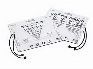 Good-Lite Eye Chart Lea Symbols® 16 Inch Distance Acuity Test - Each - 250800-EA