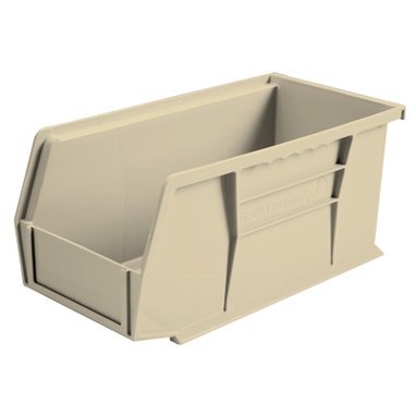 Health Care Logistics Storage Bin HCL® Super Tough Sandstone Plastic 5 X 5-1/2 X 10-7/8 Inch - Each - 1410S-EA
