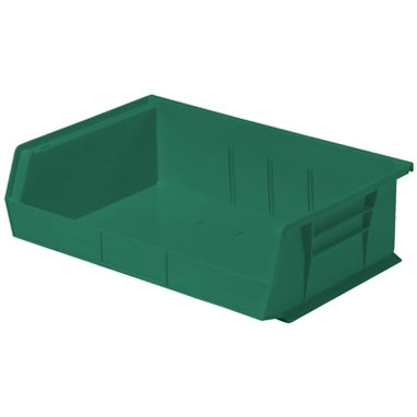 Health Care Logistics Storage Bin HCL® Super Tough Green Plastic 5 X 10-7/8 X 16-1/2 Inch - Each - 1417G-EA