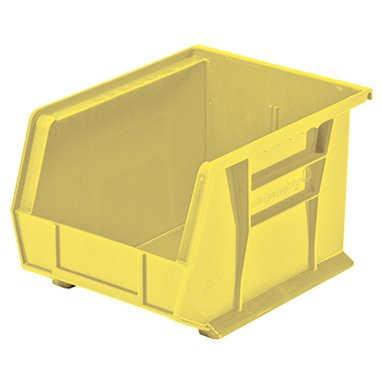 Health Care Logistics Storage Bin HCL® Super Tough Yellow Plastic 7 X 8-1/4 X 10-3/4 Inch - Each - 1413Y-EA