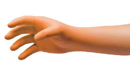 Innovative Healthcare Corp Exam Glove NitriDerm® EP Orange® 3X-Large NonSterile Nitrile Extended Cuff Length Fully Textured Orange Chemo Tested / Fentanyl Tested - Case of 10 - 189450-CS