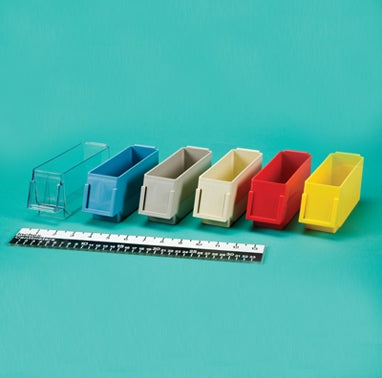 Health Care Logistics Half Size Unit Dose Bin Clear Plastic 2 X 2-3/4 X 6-9/16 Inch - Each - 5301C-EA