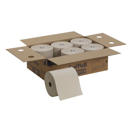 Georgia Pacific Paper Towel SofPull® High Capacity Hardwound Roll 7-7/8 Inch X 1000 Foot - Case of 6 - 26480-CS