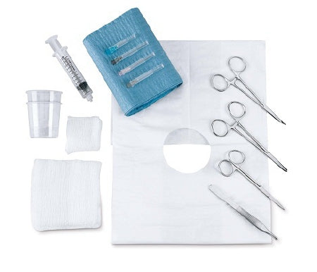 Medical Action Industries Laceration Tray Sterile - Case of 20 - 73298-CS