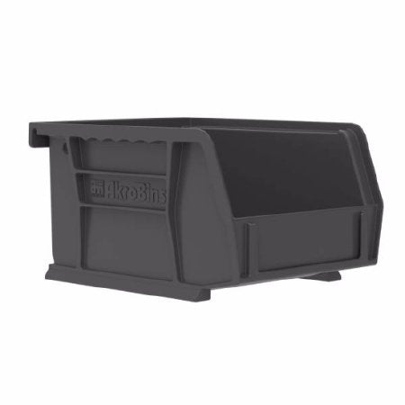 Akro-Mils Storage Bin AkroBins® Black Plastic 3 X 4-1/8 X 5-3/8 Inch - Case of 24 - 30210BLACK-CS