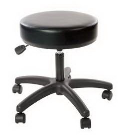 Alimed Stool AliMed® 5 Casters Black Base - Each - 2970009037-EA