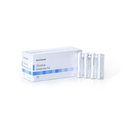 McKesson Alkaline Battery McKesson AA Cell 1.5V Disposable 24 Pack - Each - 4855-EA