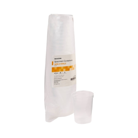 McKesson Specimen Container McKesson 192 mL (6.5 oz.) Without Closure NonSterile - Box of 1 - 560-BX