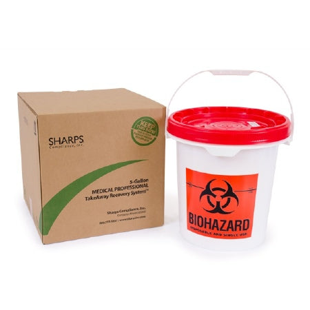 Sharps Compliance Mailback Bucket Takeaway Recovery System - Each - 85000-EA