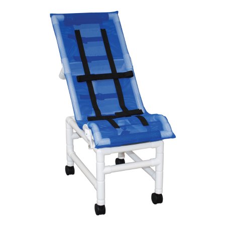 MJM International Shower Chair MJM International PVC Frame Reclining Backrest 225 lbs. Weight Capacity - Each - 191-XLC-EA