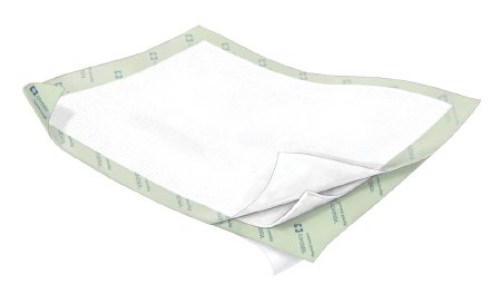 Cardinal Disposable Underpad Wings™ Quilted Premium Strength 23 X 36 Inch Airlaid Heavy Absorbency - Case of 72 - P2336PS-CS